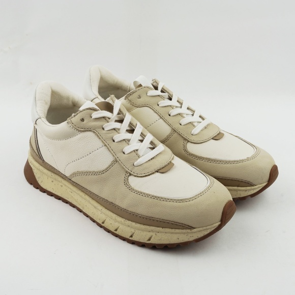 MADEWELL Size 8 Kickoff Trainer Sneakers in Antique Cream Multi $110 MB857 - Picture 3 of 9